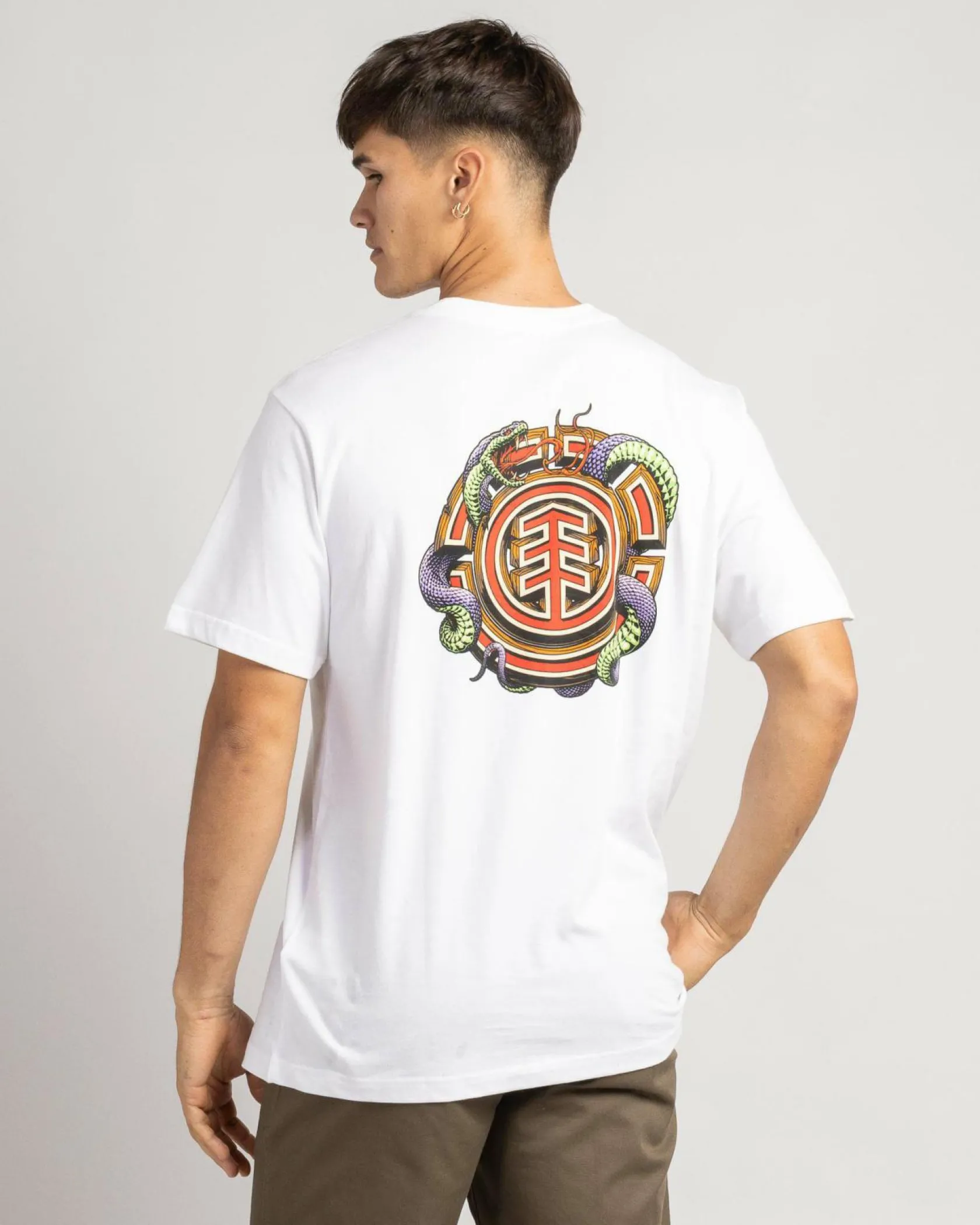 Element Snakehood T-Shirt Optic White Best