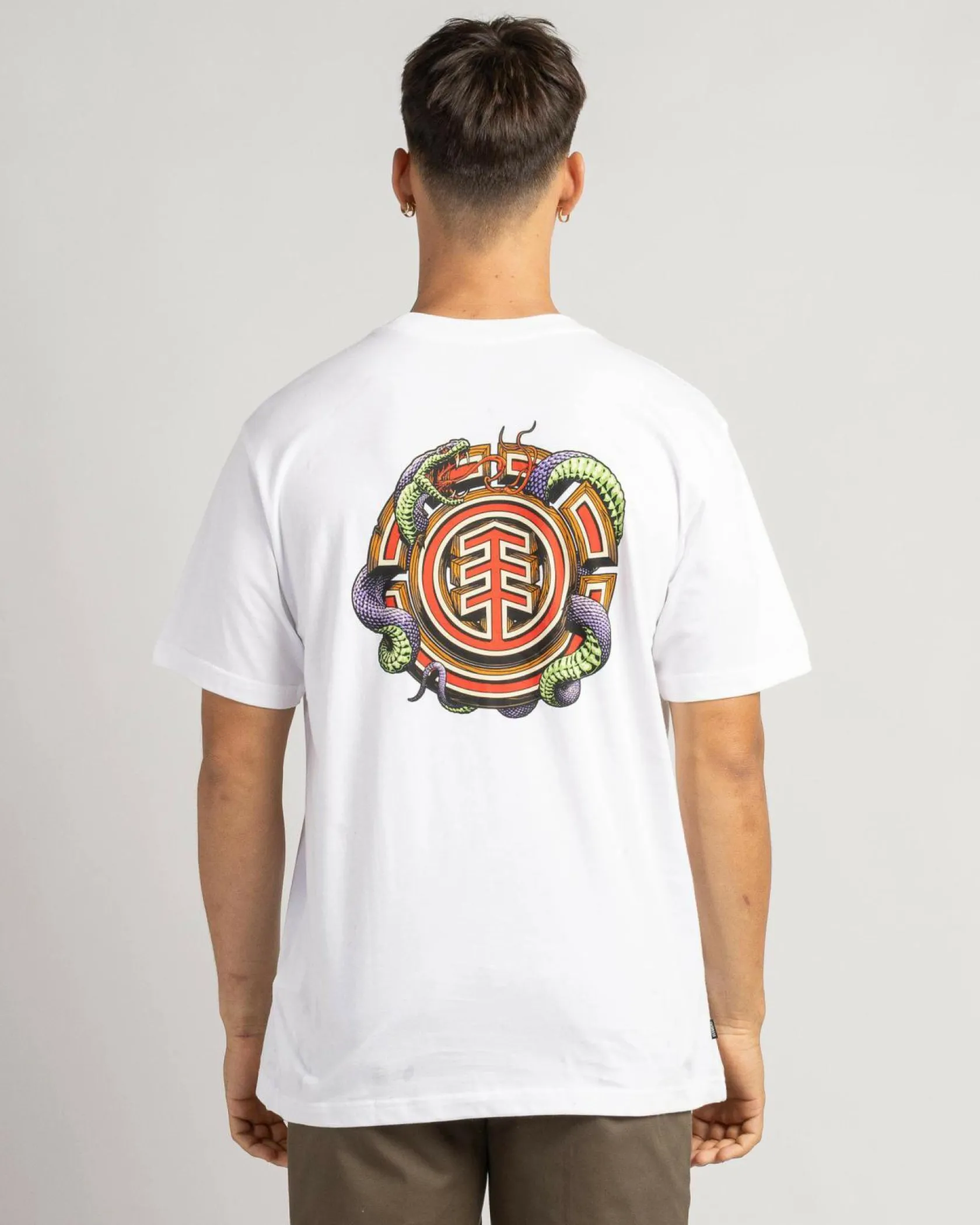 Element Snakehood T-Shirt Optic White Best