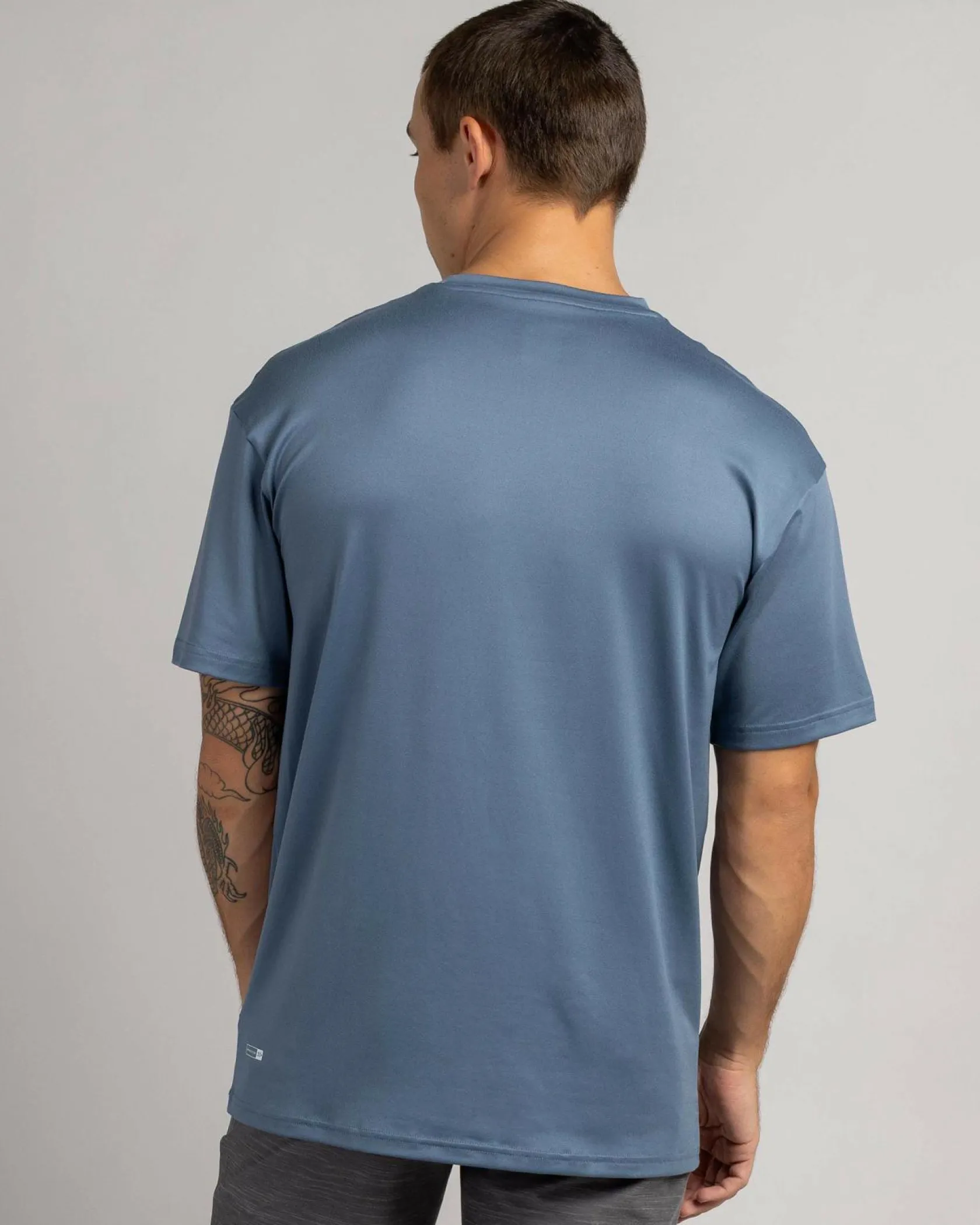 Quiksilver Solid Streak Short Sleeve Surf T-Shirt China Blue Hot