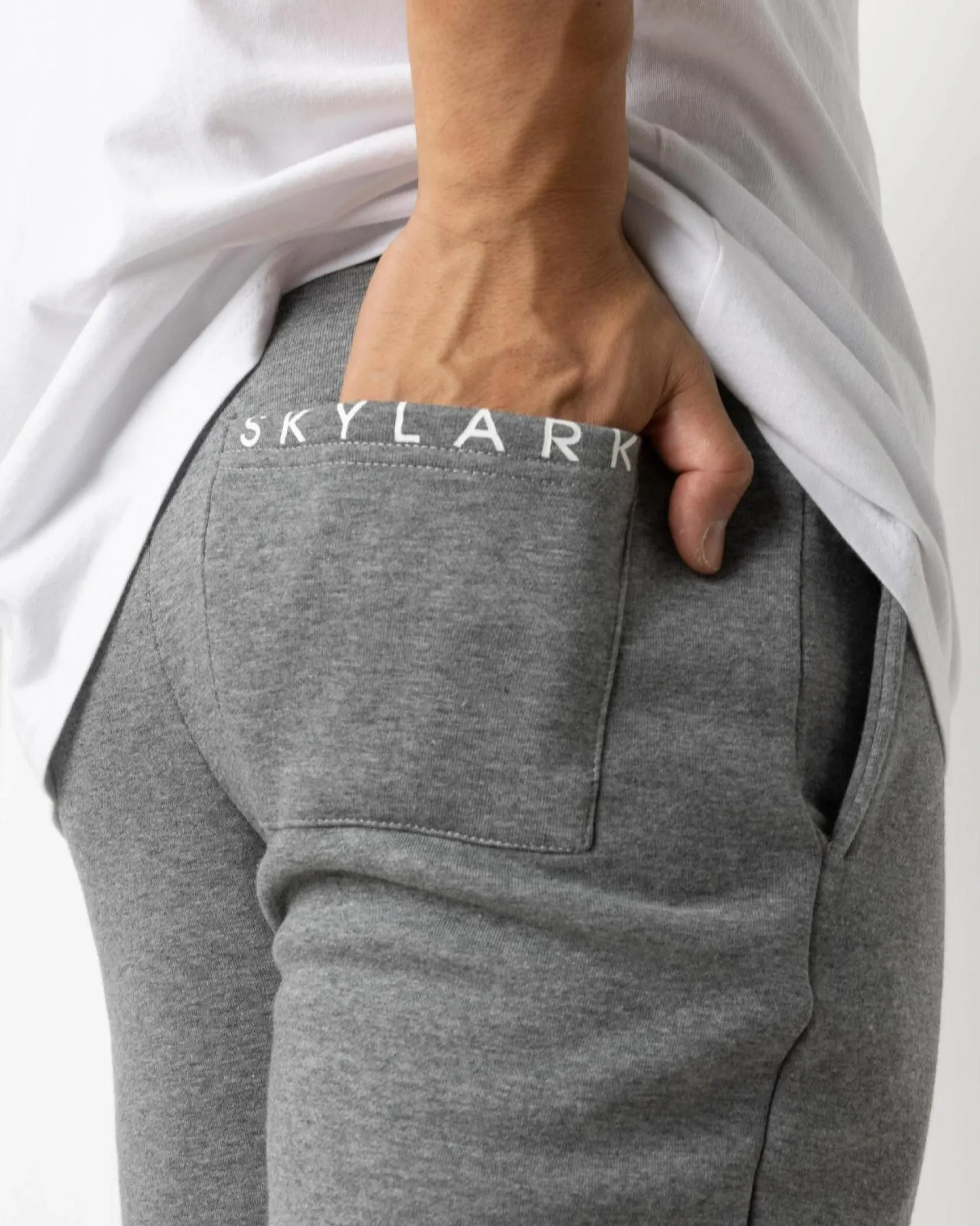 Skylark Solution Track Pants Mid Grey Marle Best