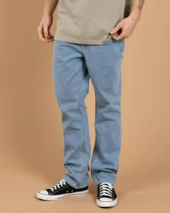 Volcom Solver Denim Jeans Camper Blue Discount