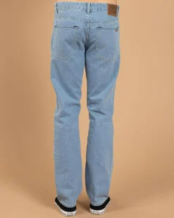 Volcom Solver Denim Jeans Camper Blue Discount