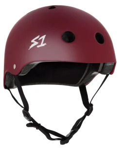 Trinity Distributions S-One Lifer Helmet Maroon Matte New