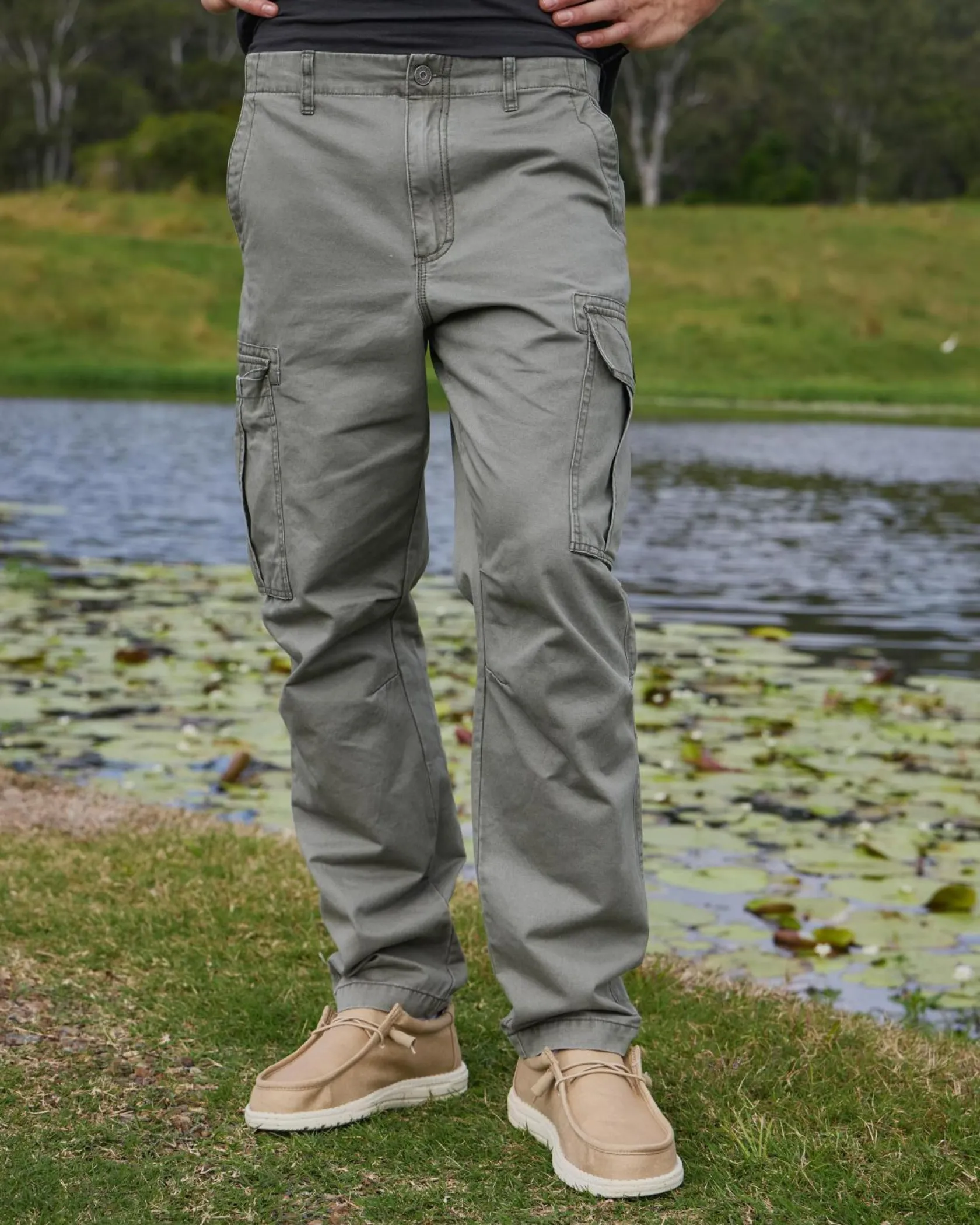 Element Source Cargo Pants Olive Outlet