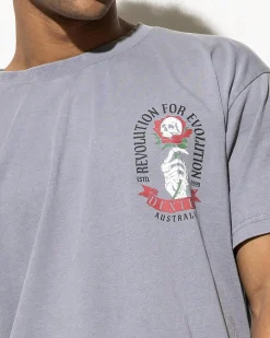 Dexter Sow T-Shirt Lt Grey Acid New