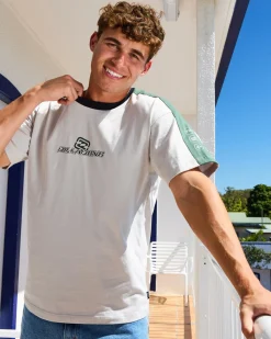 Billabong Spec 73 Iconic T-Shirt Silver Discount