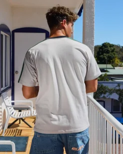 Billabong Spec 73 Iconic T-Shirt Silver Discount