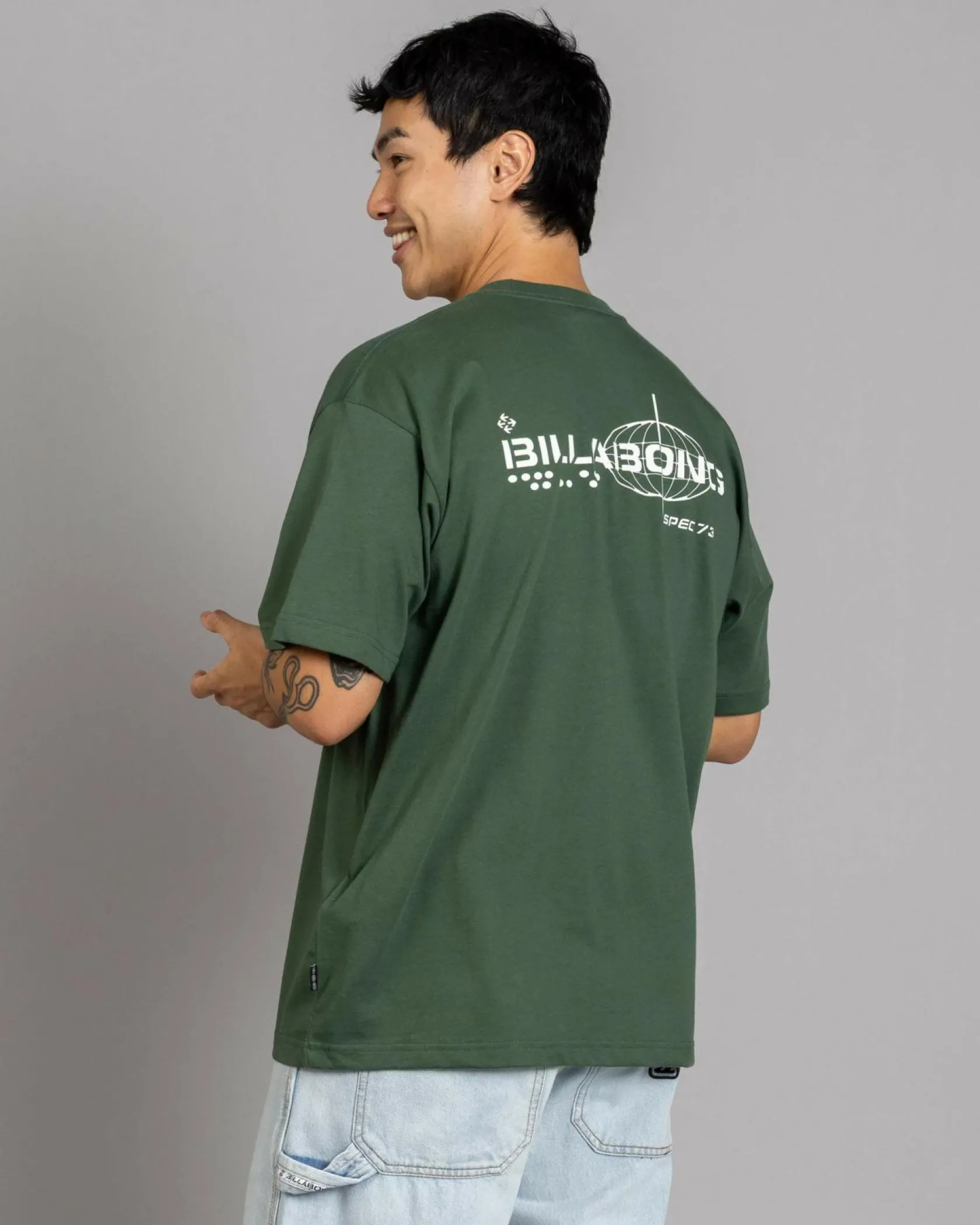 Billabong Spec 73 T-Shirt Dark Forrest Discount