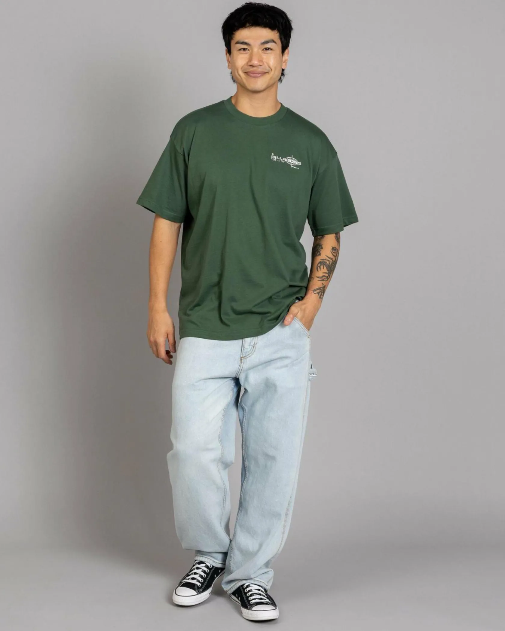Billabong Spec 73 T-Shirt Dark Forrest Discount