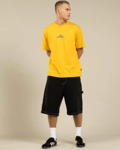 Billabong Spec Dotcom T-Shirt Yellow Hot
