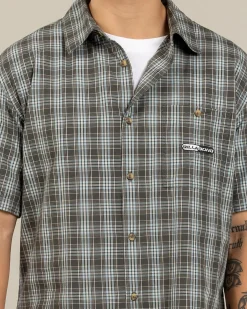 Billabong Spec Mogul Short Sleeve Shirt Dark Forest Outlet