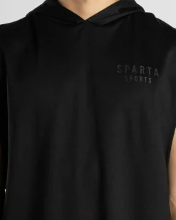 Sparta Spectacle Hooded Muscle Tank Black Online