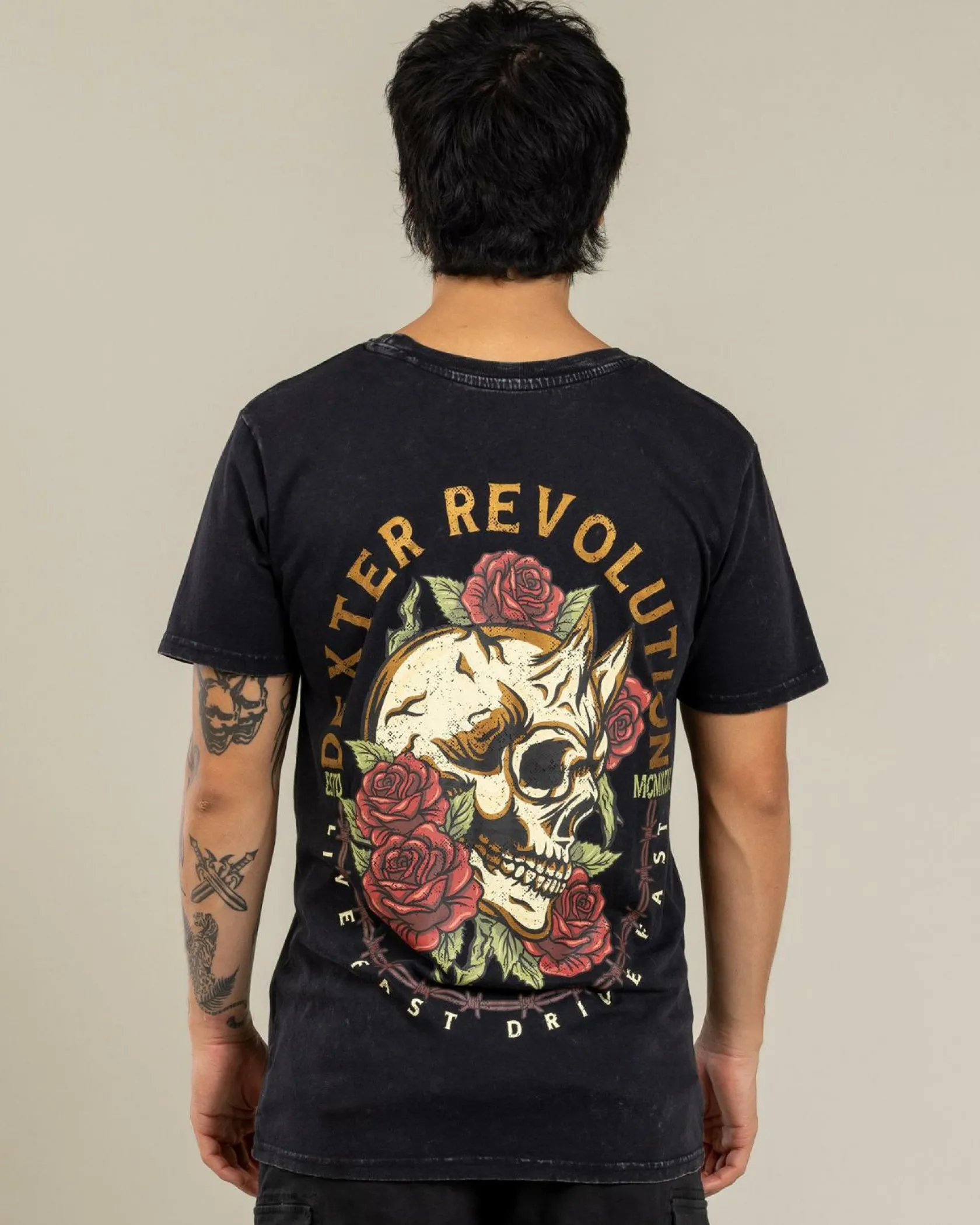 Dexter Speed Demon T-Shirt Black Acid Best