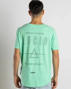 Lucid Spire T-Shirt Mint Acid Best