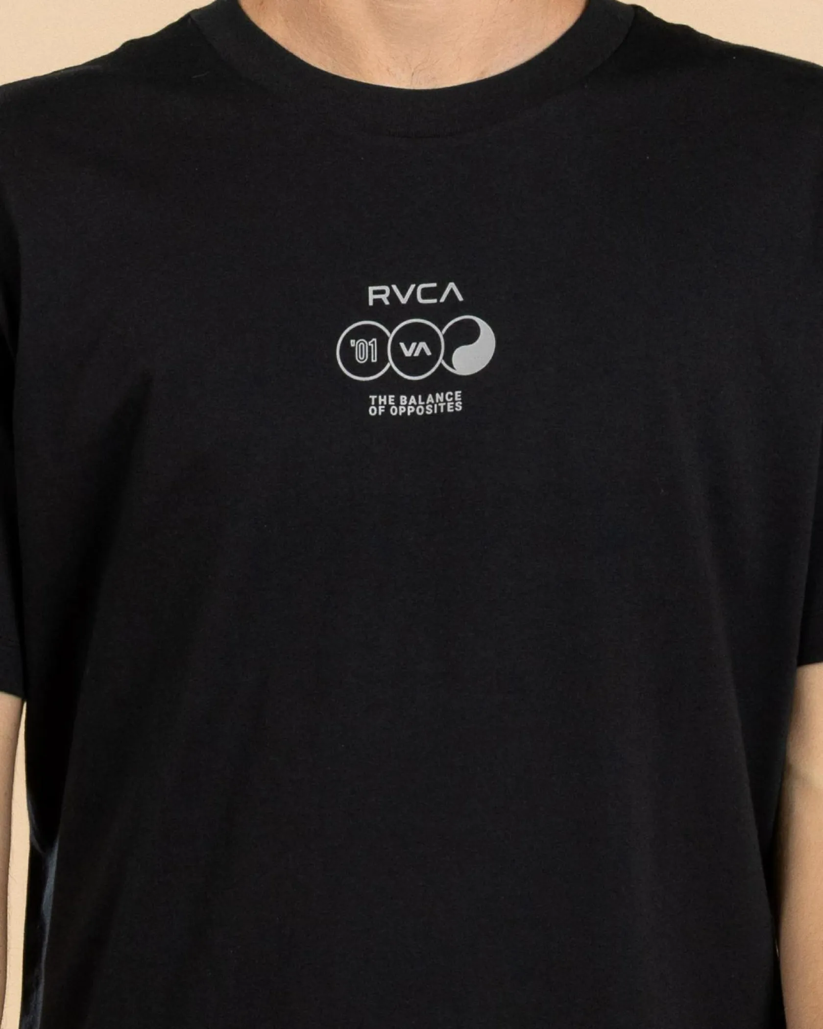 RVCA Splitter T-Shirt Black Best