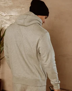 Nike Sportswear Club Hoodie Dark Grey Heather/matte Silver/white