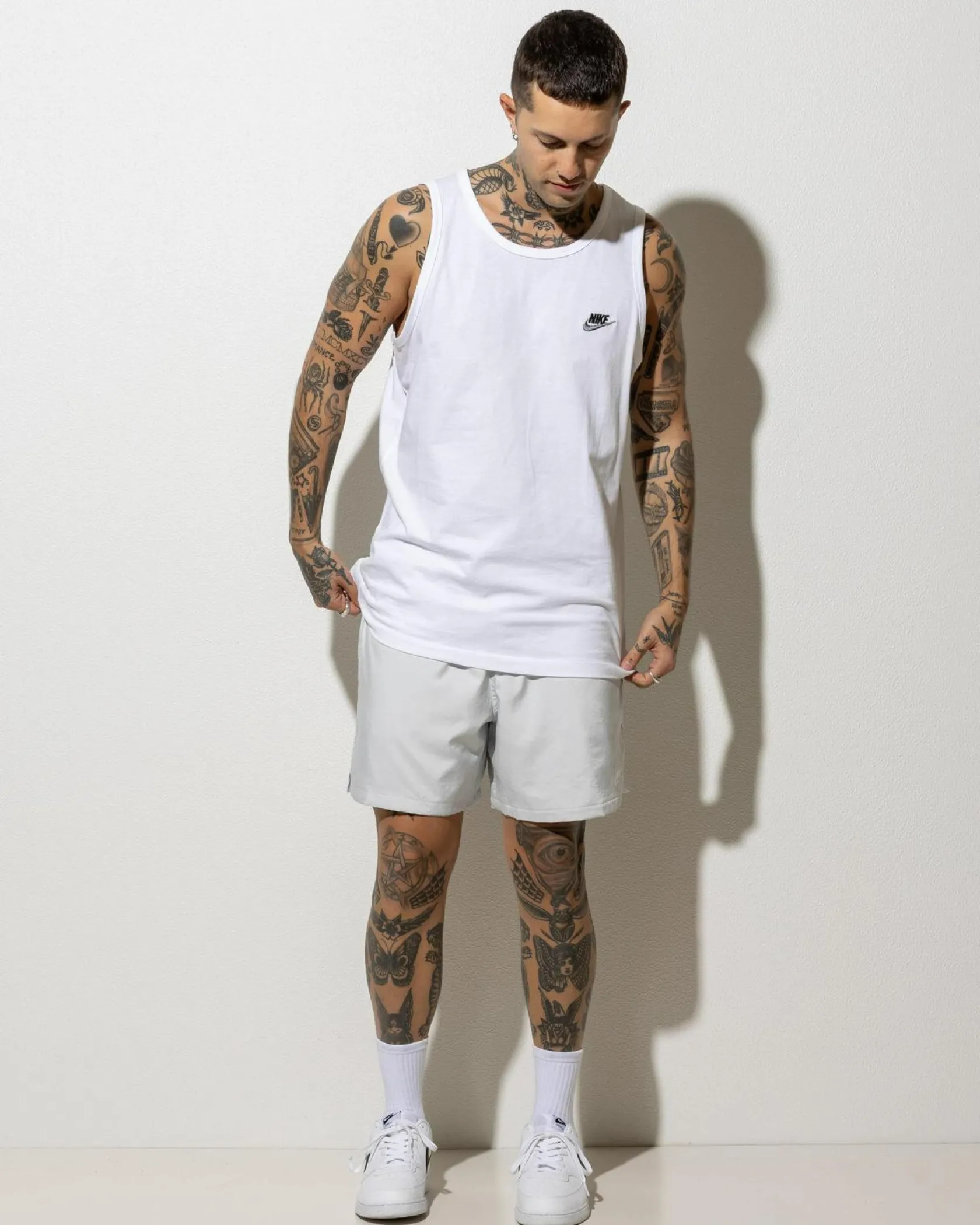Nike Sportswear Club Singlet Tank White
