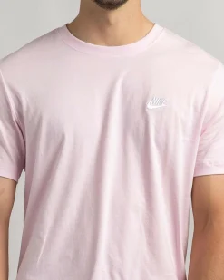 Nike Sportswear Club T-Shirt Pink Foam/white Best