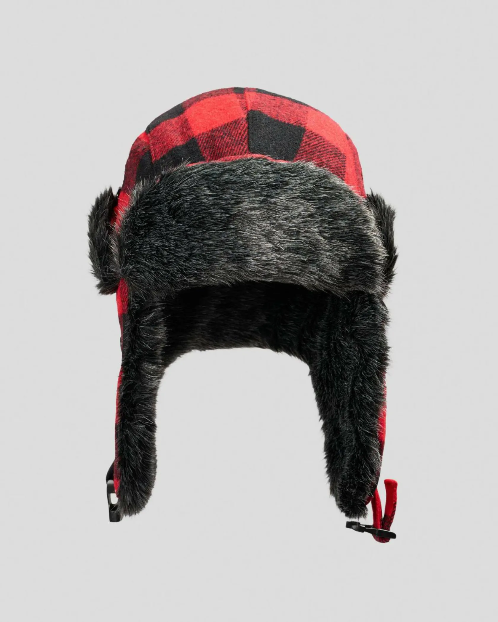 Dexter Spotter Trapper Hat Red/black Outlet