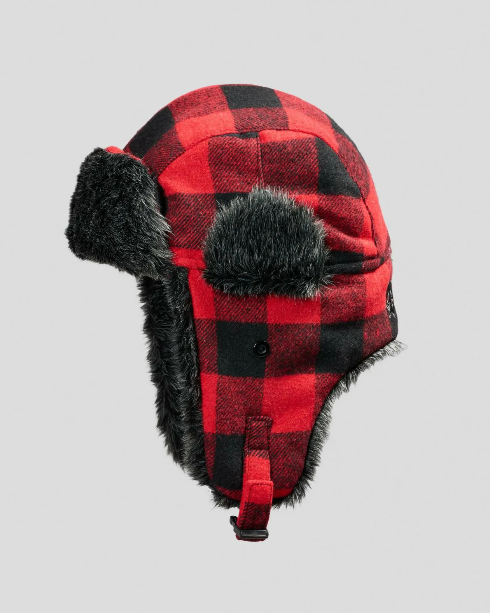 Dexter Spotter Trapper Hat Red/black Outlet