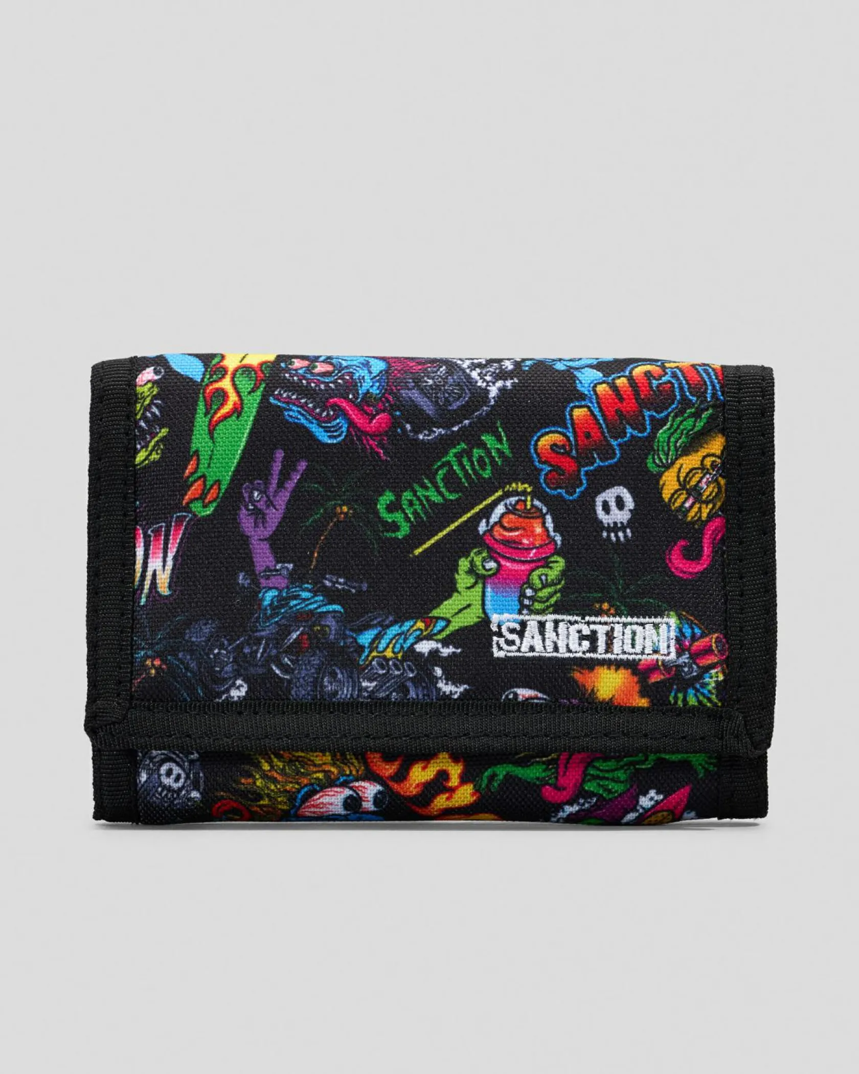Sanction Squad Tri-Fold Wallet Black Online