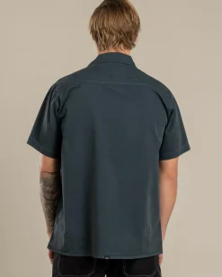 Thrills 1st Grade Service Short Sleeve Shirt Petrol Outlet