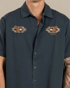 Thrills 1st Grade Service Short Sleeve Shirt Petrol Outlet