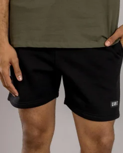 Unit Stack Track Shorts Black Discount