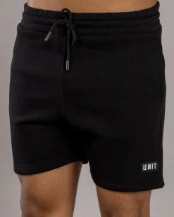 Unit Stack Track Shorts Black Discount