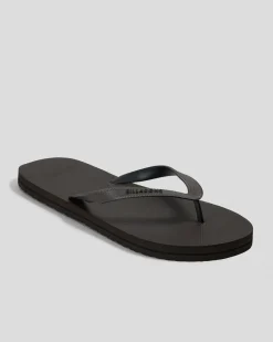 Billabong Stacked Thongs Dark Brown Discount