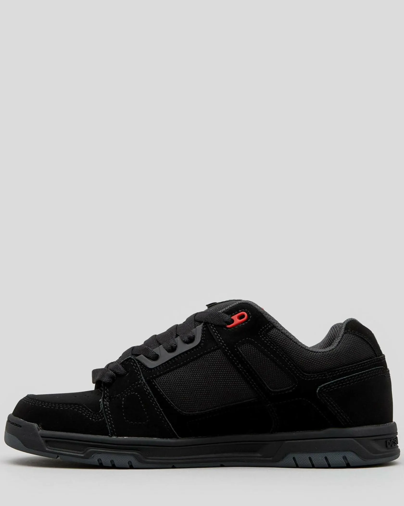 DC Shoes Stag Shoes Black/grey/red Best