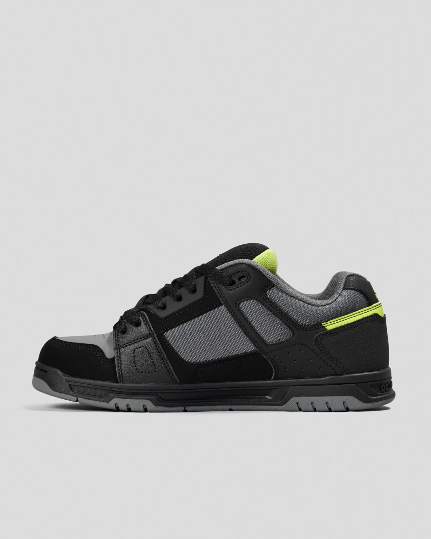 DC Shoes Stag Shoes Black/lime Clearance