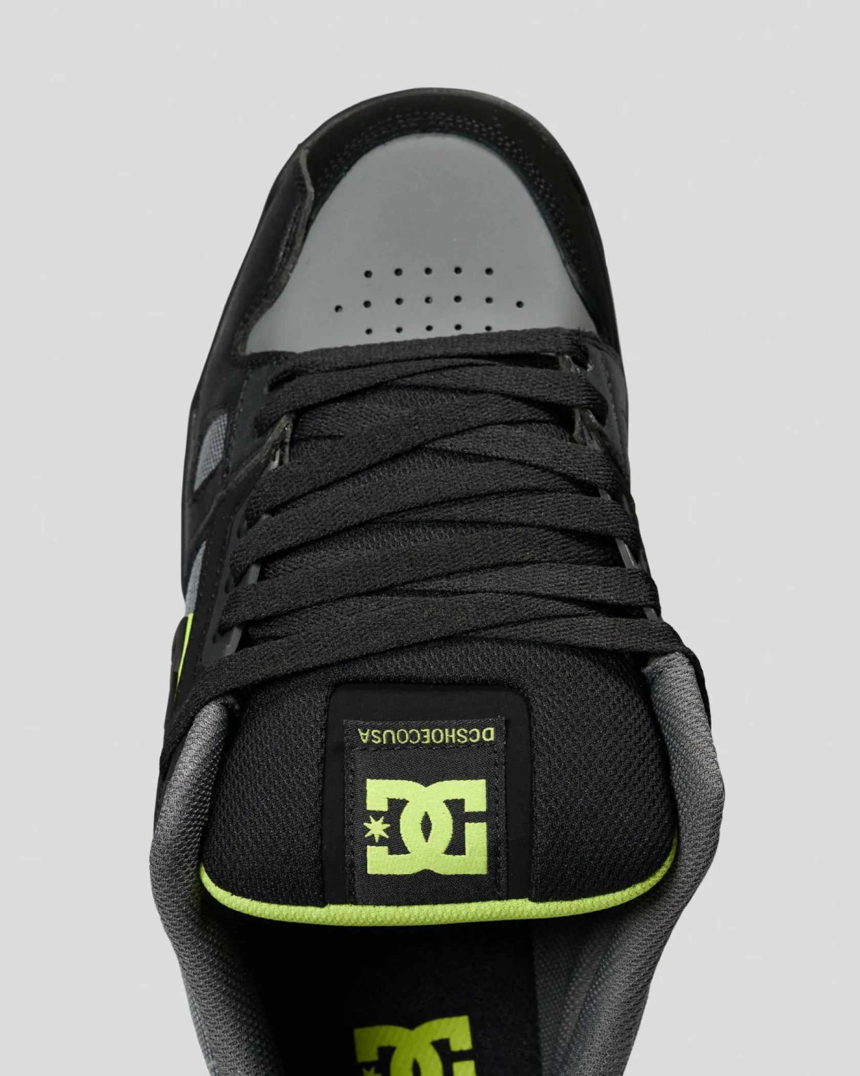 DC Shoes Stag Shoes Black/lime Clearance