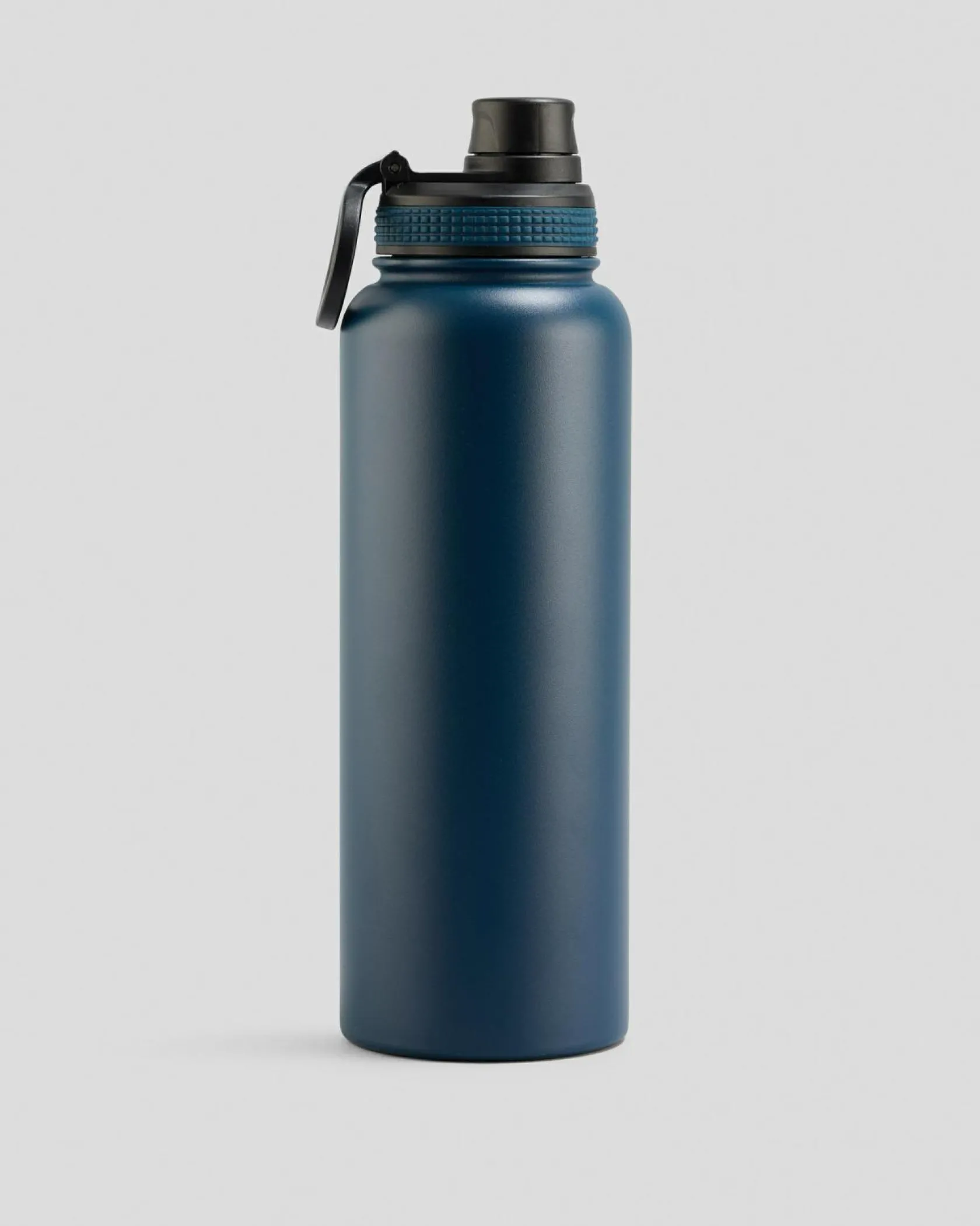 Oasis Stainless Steel 1.1L Challenger Drink Bottle Navy New