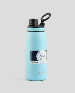 Oasis Stainless Steel 780ml Sports Drink Bottle Blue Discount