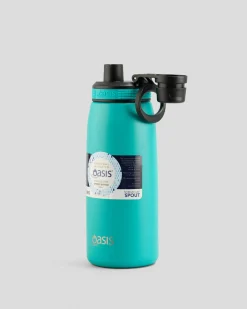 Oasis Stainless Steel 780ml Sports Drink Bottle Turquoise New
