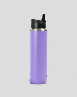 Nike Stainless Steel Straw Bottle Raspberry Hot