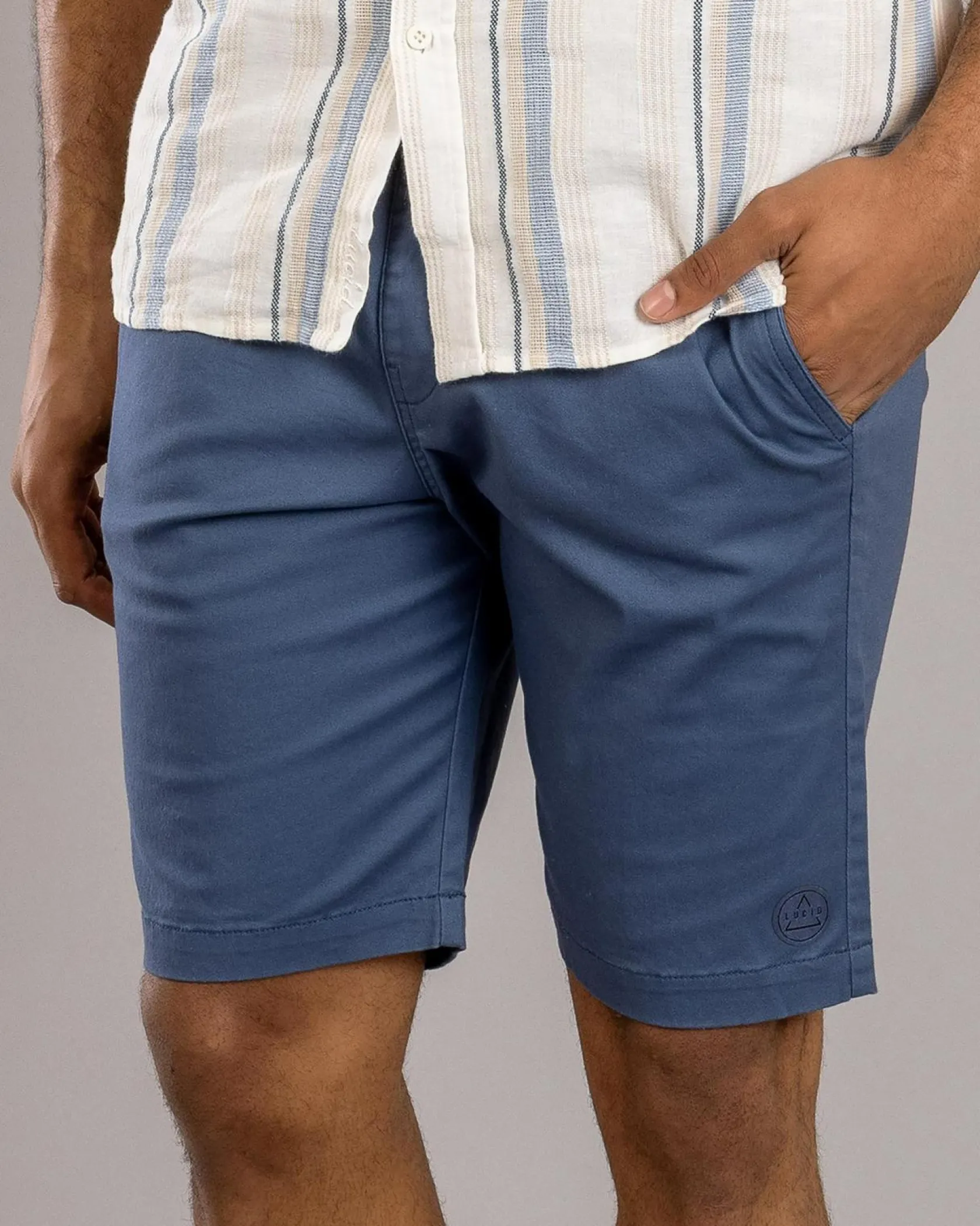 Lucid Stand Walk Shorts Blue Outlet
