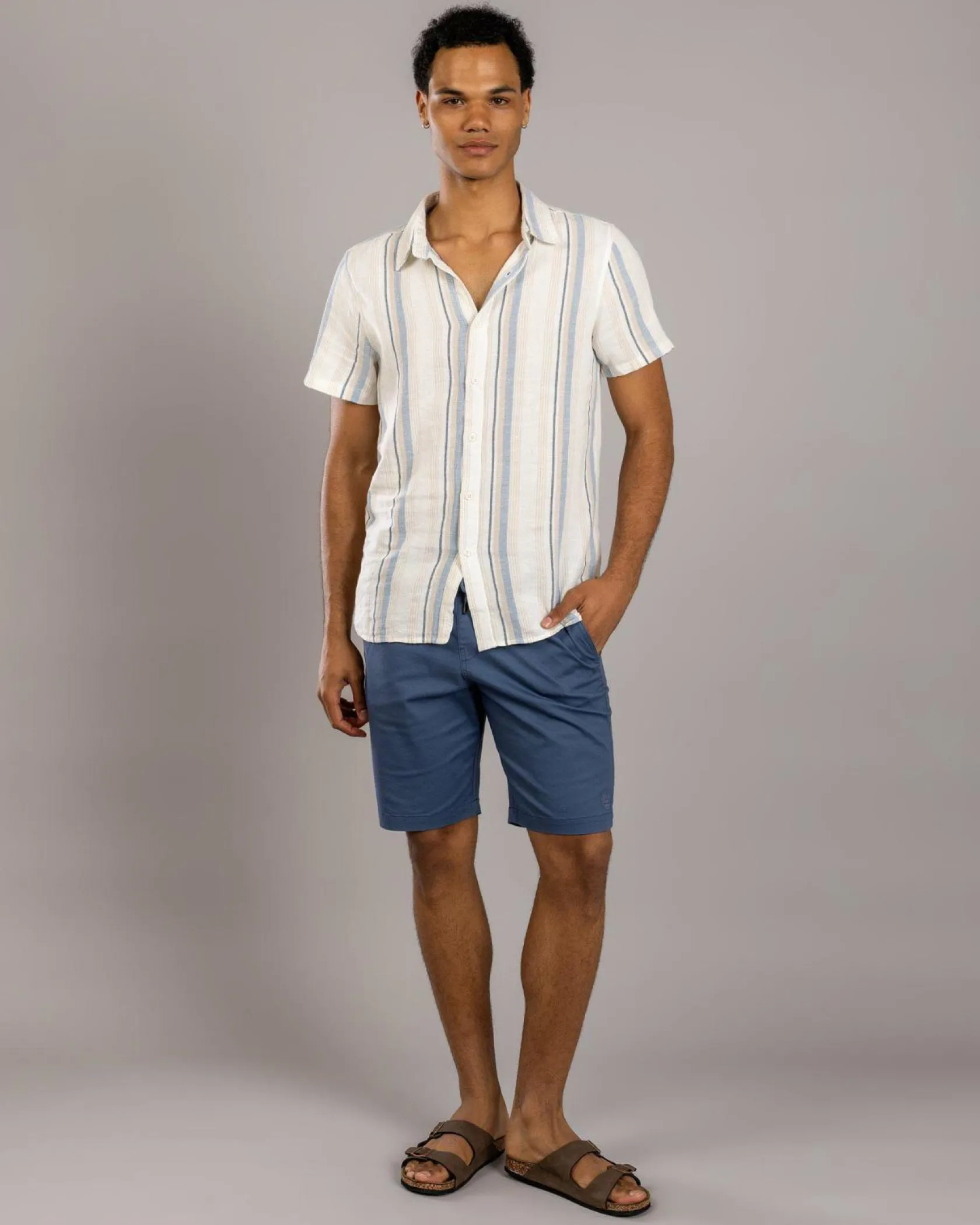 Lucid Stand Walk Shorts Blue Outlet