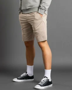 Lucid Stand Walk Shorts Stone Sale