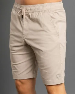 Lucid Stand Walk Shorts Stone Sale