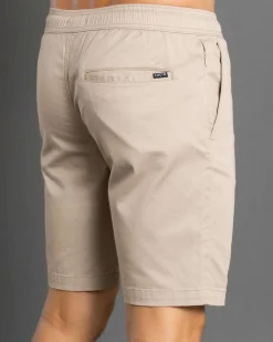 Lucid Stand Walk Shorts Stone Sale