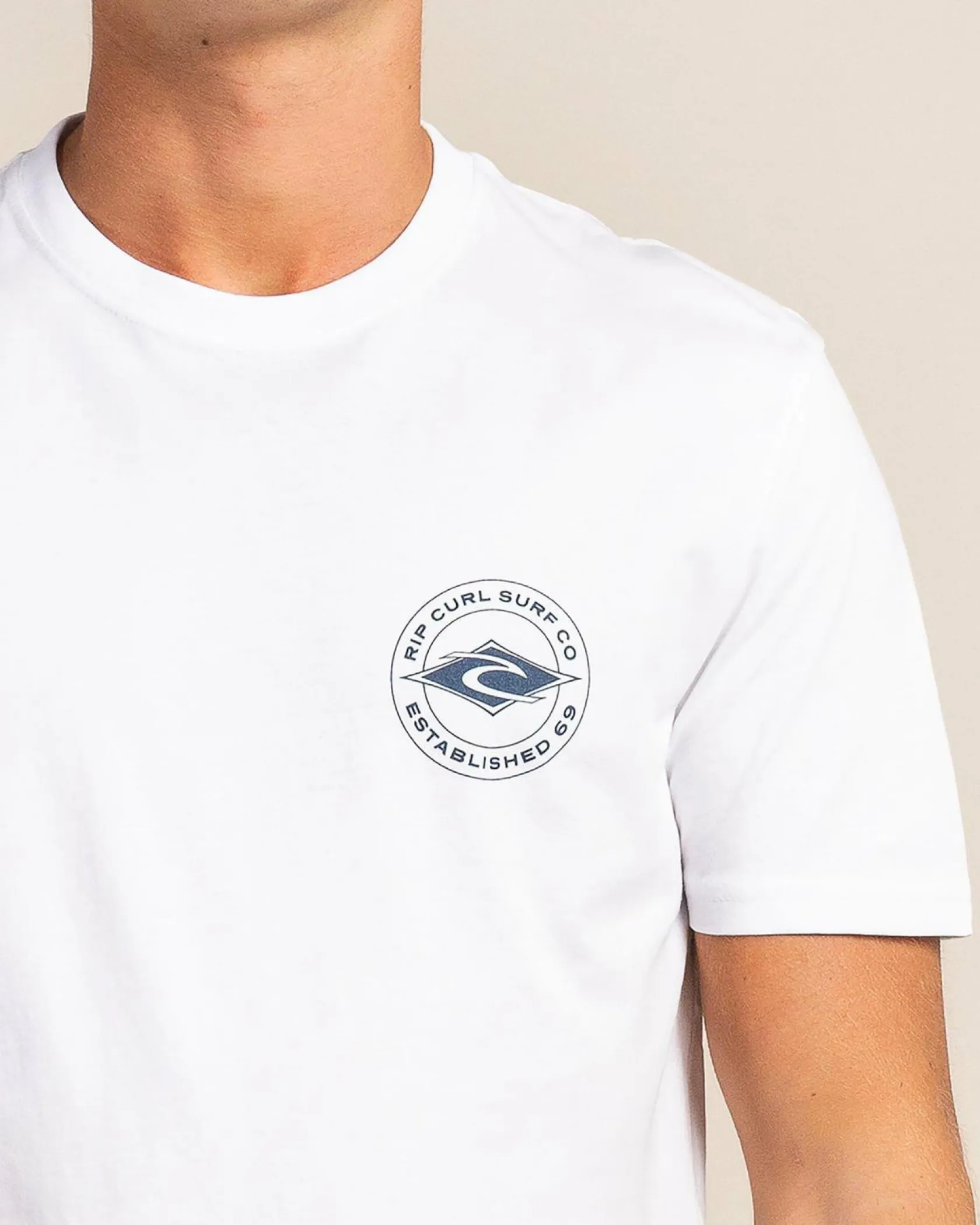 Rip Curl Staple T-Shirt White Best