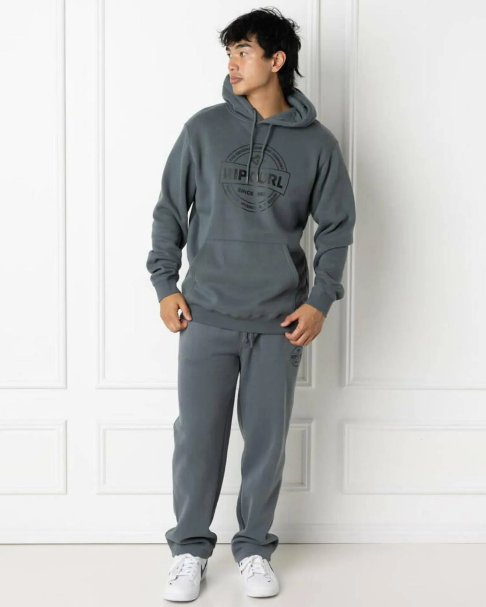 Rip Curl Stapler Hoodie Pine Night Outlet