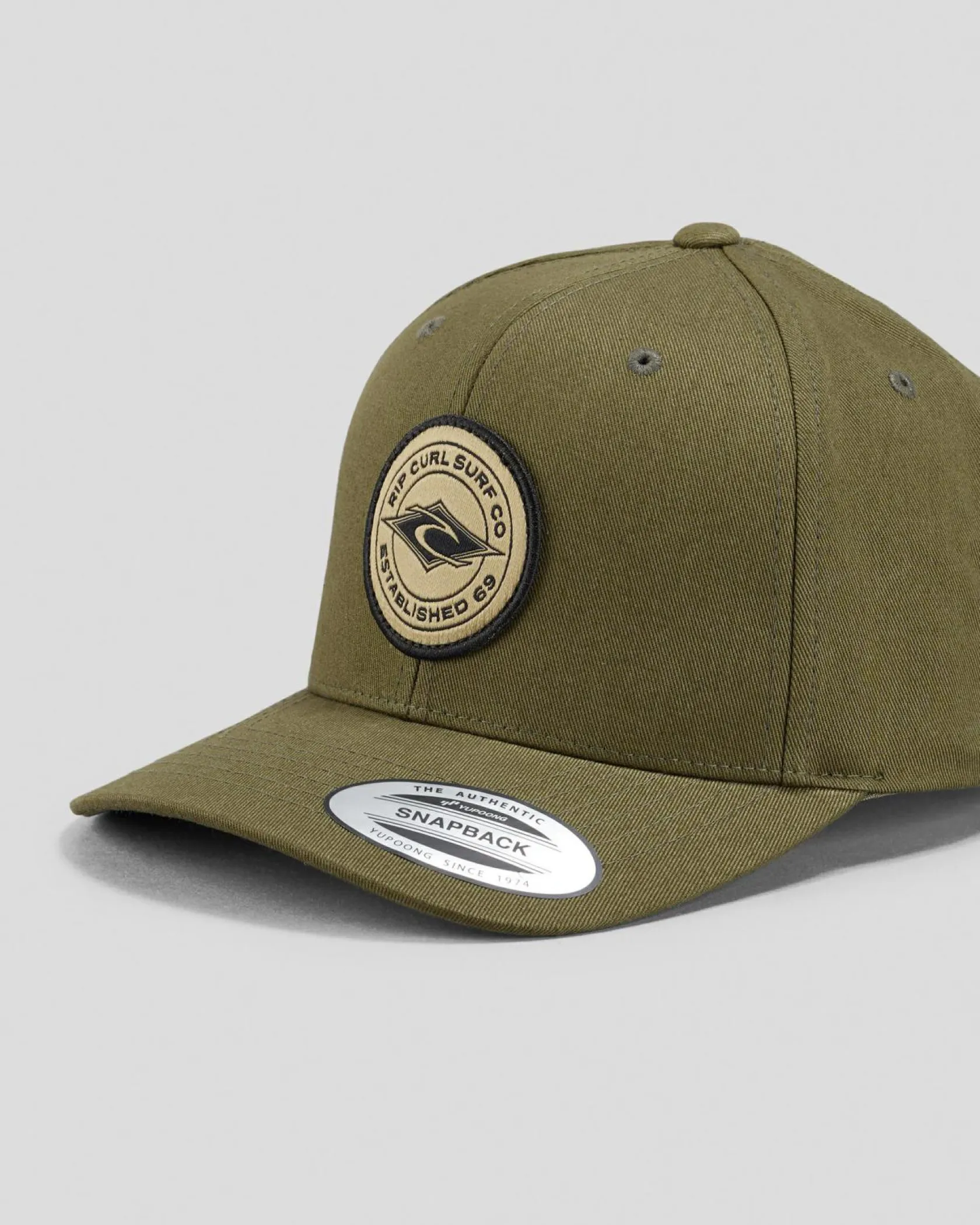 Rip Curl Stapler Snapback Cap Rock Best