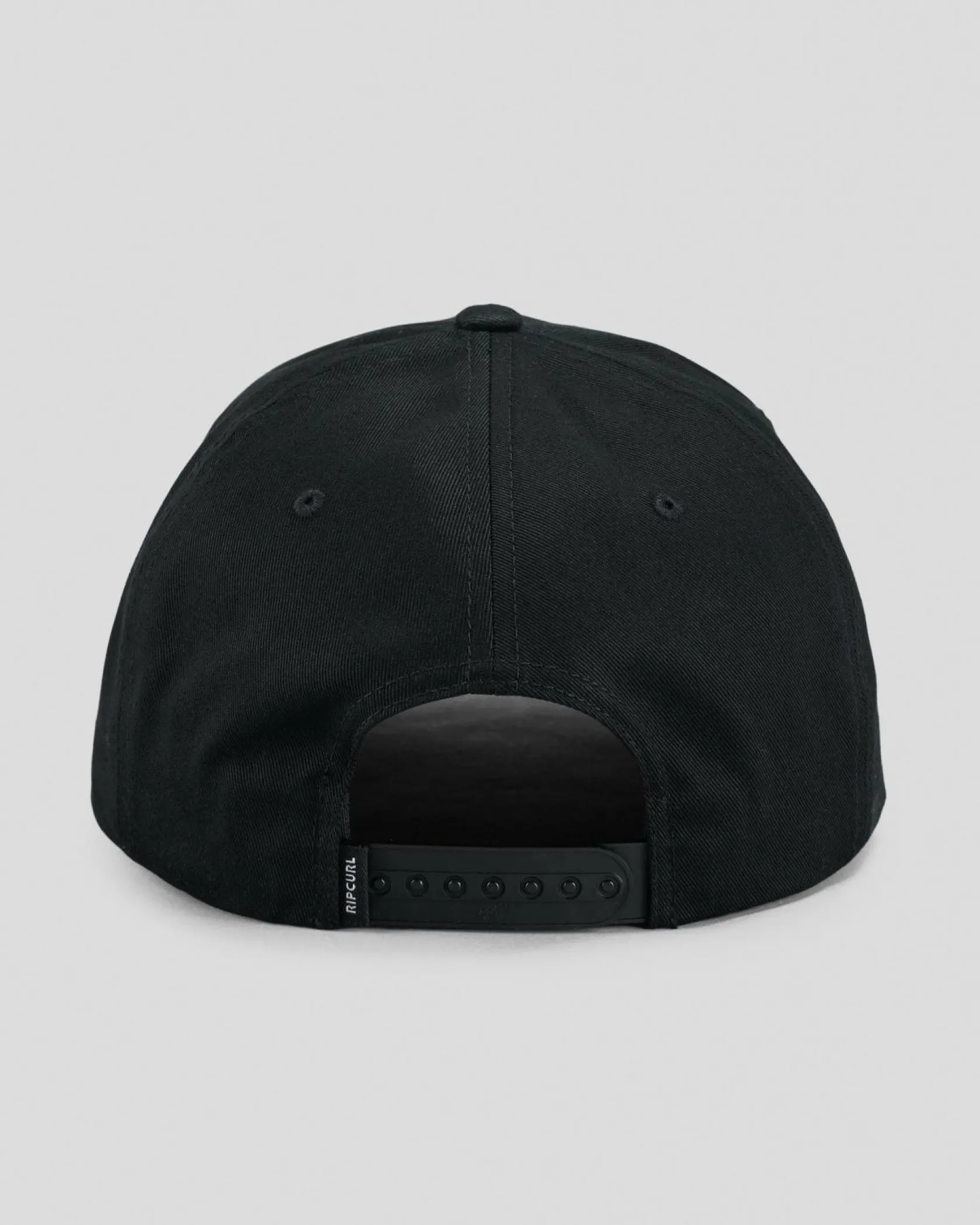 Rip Curl Stapler Snapback Cap Black New