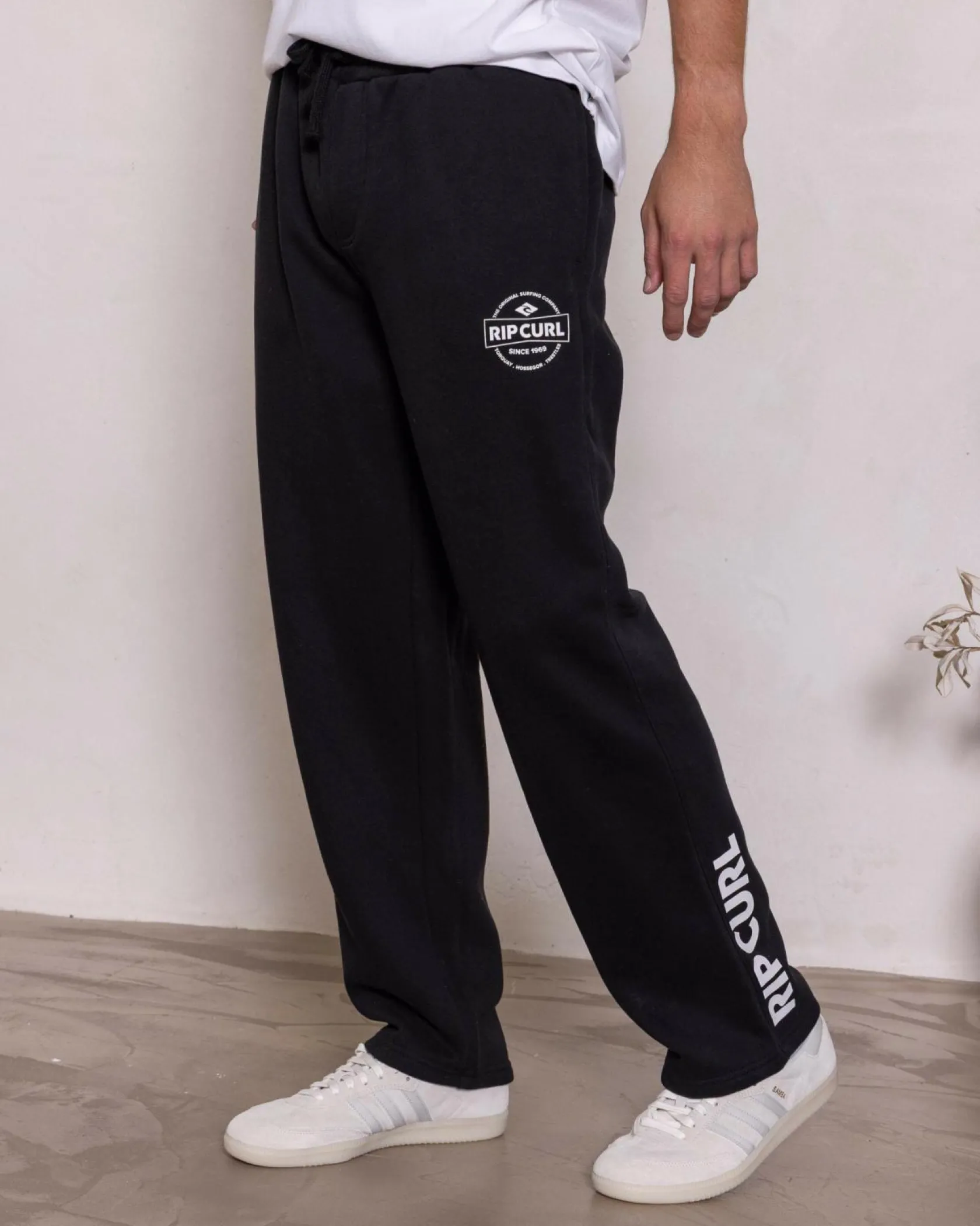 Rip Curl Stapler Track Pants Black