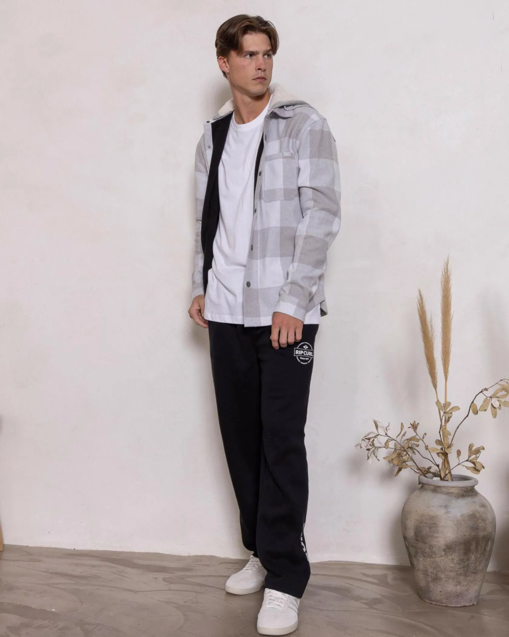 Rip Curl Stapler Track Pants Black