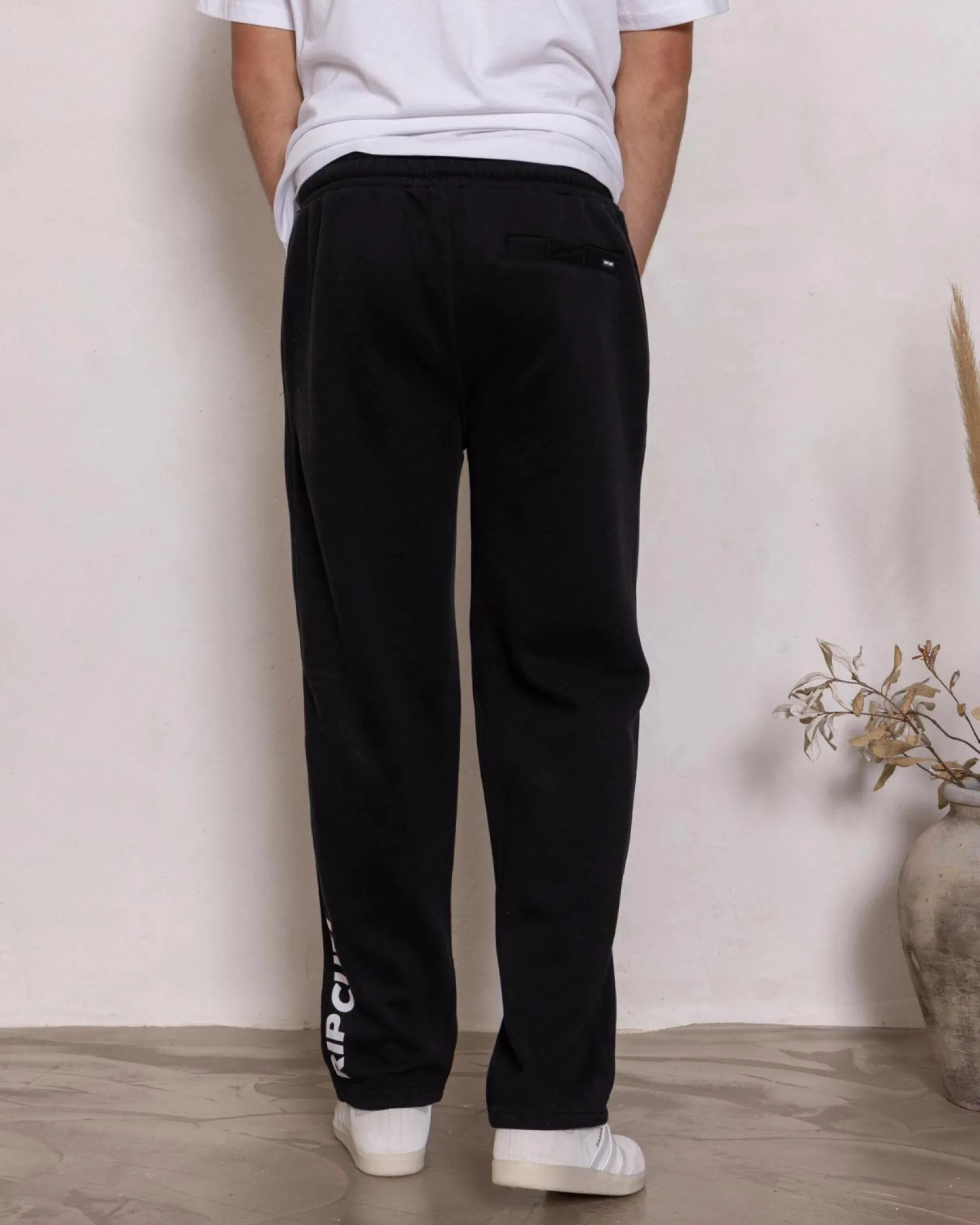 Rip Curl Stapler Track Pants Black
