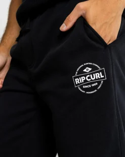 Rip Curl Stapler Track Pants Black